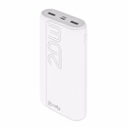 Immagine di Power bank Bianco 20.000 mah CELLY PBPD20000EVO - 20W Powerbank PD 20W 20000 mAh PRO PBPD20000EVOW