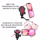 Immagine di Mirror motorcycle holder black