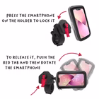 Immagine di Univ. bike holder 170x90mm black