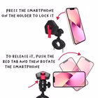 Immagine di Handlebar motorcycle holder black