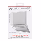 Immagine di Cover pvc Trasparente CELLY SHIELDAIR13M2 - Clip On MacBook Air 13" M2 SHIELDAIR13M2WH