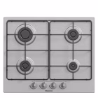 Immagine di Piano cottura gas acciaio Grigio HISENSE GM642XF