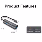 Immagine di USB-C to rj45 gigabit network + pd