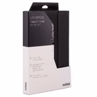 Immagine di Cover poliestere nero NILOX NILOX TECH - Custodia Universale Tablet da 9.7" a NXFB001
