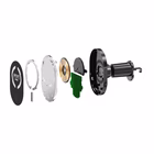 Immagine di Supporto auto con ricarica wireless celly gost supermag charge15 comp.con ultimi modelli iPhone