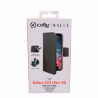 Immagine di Cover similpelle Nero CELLY WALLY - Samsung Galaxy S23 Ultra 5G/ Galaxy S23 Ul WALLY1033