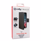 Immagine di Cover similpelle Nero CELLY WALLY - Samsung Galaxy S23+ 5G WALLY1034