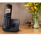 Immagine di Telefono cordless digitale PANASONIC CORDLESS KX-TGC250JTB BLACK KX-TGC250JTB
