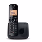 Immagine di Telefono cordless digitale PANASONIC CORDLESS KX-TGC250JTB BLACK KX-TGC250JTB