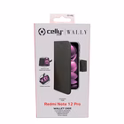 Immagine di Cover similpelle Nero CELLY WALLY - Xiaomi Redmi Note 12 Pro 5G/ Poco X5 Pro 5 WALLY1040