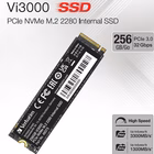 Immagine di Ssd interni 256GB pcie gen 3.0 x 4 nvme VERBATIM Vi3000 Internal PCIe NVMe M.2 SSD 256GB 49373V