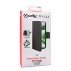 Immagine di Cover similpelle Nero CELLY WALLY - Xiaomi Redmi Note 12 5G/ Poco X5 5G WALLY1047