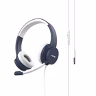 Immagine di Cuffie con filo sì 1 x jack 3,5mm Blu PANTONE PANTONE - Wired Headphones IT COLLECTION PT-WDH002N