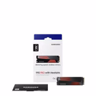 Immagine di Ssd interni 2000GB pcie gen 4.0 x 4 nvme SAMSUNG SSD 2T 990 PRO CON DISSIPATORE MZ-V9P2T0GW