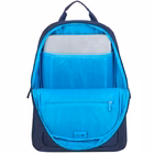 Immagine di Notebook da 15.4 - 16 poliestere riciclato Blu RIVACASE Zaino ECO Laptop 15.6-16" Blu 7561BLUEECO