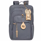 Immagine di Notebook da 17.3 poliestere riciclato Grigio RIVACASE Zaino ECO Laptop 17.3" - Grigio 7569GREYECO