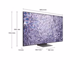 Immagine di Tv 85" 8k (7680x4320) SAMSUNG 85" 8K QLED serie QN800C QE85QN800CTXZT