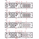 Immagine di Gruppo di continuità ABB UPS PowerValue 11RT G2 3kVA B 4NWP100202R0001