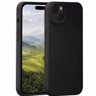 Immagine di Cover silicone Nero DBRAMANTE 1928 Monaco - iPhone 15 - Night Black MO61NIBL1831