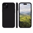 Immagine di Cover silicone Nero DBRAMANTE 1928 Monaco - iPhone 15 - Night Black MO61NIBL1831