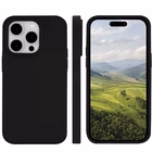 Immagine di Cover silicone Nero DBRAMANTE 1928 Monaco - iPhone 15 Pro - Night Black MO61NIBL1855