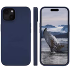 Immagine di Cover silicone Blu DBRAMANTE 1928 Monaco - iPhone 15 - Pacific Blue MO61PABL1832