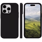 Immagine di Cover silicone Nero DBRAMANTE 1928 Monaco - iPhone 15 Pro Max - Night Black MO67NIBL1876
