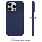 Immagine di Cover silicone Blu DBRAMANTE 1928 Monaco - iPhone 15 Pro Max - Pacific Blue MO67PABL1877