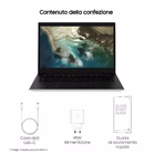 Immagine di Notebook 14" celeron 8.00000 google chrome 64GB SAMSUNG Galaxy Chromebook Go 2 years pick-up and r