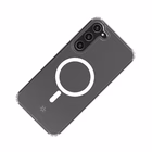 Immagine di Cover tpu + policarbonato Bianco CELLY GELSKINMAG - Samsung Galaxy S23+ 5G GELSKINMAG1034