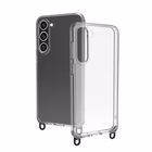 Immagine di Cover tpu + policarbonato Trasparente CELLY FREEDOM CASE - Case Samsung S23+ 5G + black lacet FREEDO