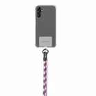 Immagine di Cover tessuto Rosa CELLY FREEDOM LACET - Smartphone Neck Chain FREEDOM FREEDOMLCVL