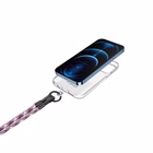 Immagine di Cover tessuto Rosa CELLY FREEDOM LACET - Smartphone Neck Chain FREEDOM FREEDOMLCVL