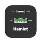 Immagine di Alimen parete gan 30w + qc 18w