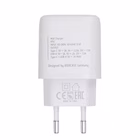 Immagine di Caricabatterie Bianco RIVACASE Caricatore da Parete -20W PD USBC+A PS4102W00