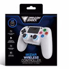 Immagine di Gamepad Bianco DRAGON Mizar Wireless DSCPS4-WH