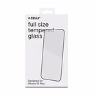 Immagine di Proteggi schermo full glass vetro temperato CELLY FULLGLASS - Apple iPhone 15 Plus FULLGLASS1055BK