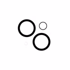 Immagine di Proteggi schermo glass vetro temperato CELLY CAMERALENS - Apple iPhone 15 / iPhone 15 Plus CAMERALEN