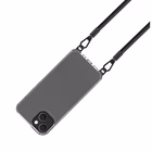 Immagine di Cover tpu + policarbonato Trasparente CELLY FREEDOM CASE - Case iPhone 15 + black lacet FREED FREED