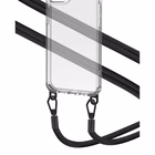 Immagine di Cover tpu + policarbonato Trasparente CELLY FREEDOM CASE - Case iPhone 15 + black lacet FREED FREED