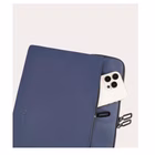 Immagine di Macbook da 12 ecopelle Blu TUCANO Custodia per Macbook Air 15" e laptop fino a 14" BFGOM1314-B