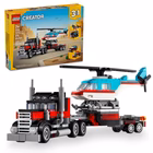 Immagine di Costruzioni LEGO Autocarro con elicottero 31146