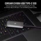 Immagine di Ssd esterni 1000GB USB 3.2 gen.2 type-c CORSAIR SSD Esterno EX100U da 1TB CSSD-EX100U1TB