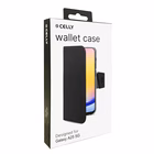 Immagine di Cover similpelle Nero CELLY WALLY - Samsung Galaxy A25 5G WALLY1061