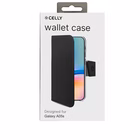 Immagine di Cover similpelle Nero CELLY WALLY - Samsung Galaxy A05s WALLY1069
