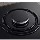 Immagine di Piano cottura gas vetro temperato Nero ELECTROLUX EGM6343YAK 949640910