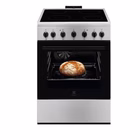 Immagine di Cucina con forno e piano cottura elettrici 57 litri Grigio ELECTROLUX LKR620066X 943005698