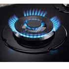Immagine di Piano cottura gas cristallo temperato Nero ELECTROLUX EGG75372K 949631001