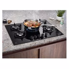 Immagine di Piano cottura gas cristallo temperato Nero ELECTROLUX EGG75372K 949631001