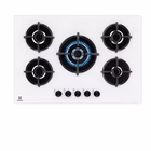 Immagine di Piano cottura gas vetro Bianco ELECTROLUX EGG75372W 949631002